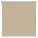 vidaXL Store enrouleur Protection UV Beige 120 x 230 cm Polyester