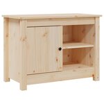 vidaXL Meuble TV 70x36 5x52 cm Bois de pin massif