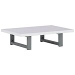 vidaXL Meuble de salle de bain Blanc 60x40x16 3 cm