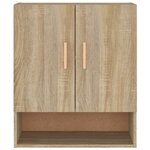 vidaXL Armoire murale Chêne sonoma 60x31x70 cm Bois d'ingénierie