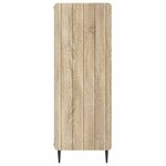 vidaXL Buffet Chêne Sonoma 34 5 x 33 x 92 cm Bois d'ingénierie