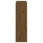 vidaXL Bibliothèque/Séparateur de pièce Marron miel 60x30x103 5 cm Pin
