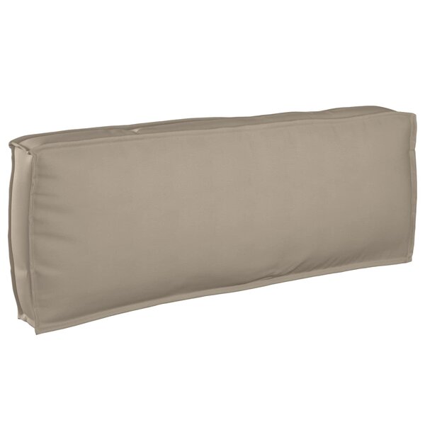 vidaXL Coussin Taupe 120 x 40 x 12 cm Tissu Oxford