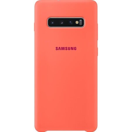 Samsung Coque Silicone S10+ ultra fine - Rose