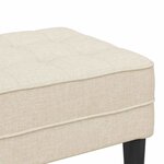 vidaXL banc Lin 113 x 57 x 39 cm tissu