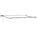 vidaXL Cadre de store rétractable électrique Anthracite 4 x 2 m