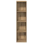 vidaXL Bibliothèque/Meuble TV chêne artisanal 36x30x143 cm