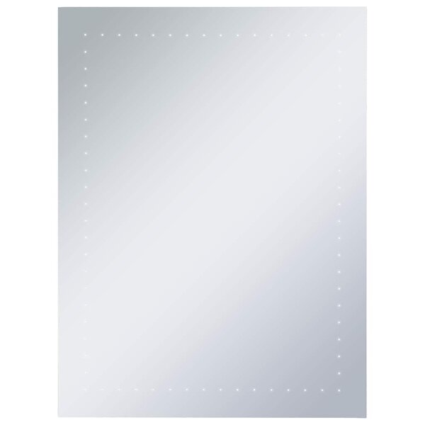 vidaXL Miroir mural à LED pour salle de bains 60x80 cm