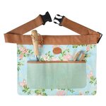 Esschert Design Ceinture porte-outils de jardinage Motif roses