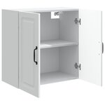 vidaXL Armoire Murale Blanc 59 x 31 x 60 cm Bois d'ingénierie