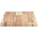 vidaXL Étagères flottantes 4 Pièces 100x30x2 cm acacia massif non traité