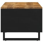 vidaXL Table basse 90x50x40 cm bois de manguier massif