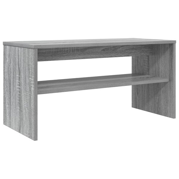 vidaXL Meuble TV Gris Sonoma 80 x 35 x 40 cm Bois d'ingénierie