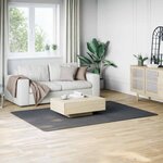 vidaXL Tapis shaggy doux lavable 160x230 cm Antidérapant Anthracite