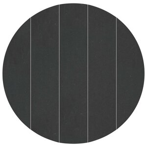 vidaXL Tapis de piscine Noir Ø 610 cm Tissu non tissé