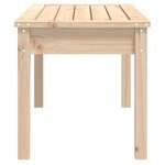 vidaXL Banc de jardin 80x44x45 cm bois massif de pin