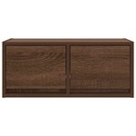 vidaXL Meuble TV 2 Pièces chêne marron 60x31x25 5 cm bois d'ingénierie