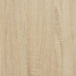 vidaXL Meuble TV Chêne sonoma 100x35x40 cm Bois d'ingénierie