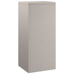 vidaXL Supports de Plante Extérieur Pilier 2 Pièces 24x24x55 cm Acier Corten