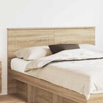 vidaXL Tête de lit Chêne Sonoma 150 cm Bois d'ingénierie