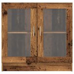 vidaXL Meuble vieux bois 82 5x30 5x80 cm bois d'ingénierie