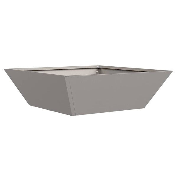 vidaXL Jardinière Bowl 50x50x15 cm en acier corten