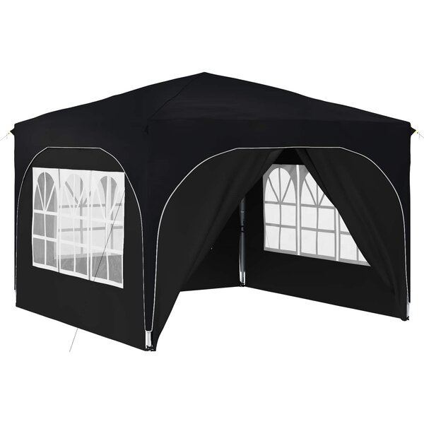 vidaXL Tente de fête pop-up 290 x 290 x 245 cm Anthracite