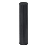 vidaXL Tapis carré noir 100x100 cm bambou