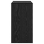 vidaXL Bureau Chêne noir 80 x 40 x 76 cm Bois d'ingénierie