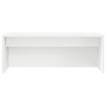 vidaXL Bureau mural Blanc 80 x 45 x 30 cm Bois d'ingénierie