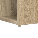 vidaXL Bureau Chêne sonoma 108 x 55 x 103 5 cm Bois d'ingénierie
