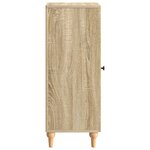 vidaXL Buffet Chêne Sonoma 33 x 34 5 x 90 cm Bois d'ingénierie