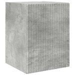 vidaXL Ensemble meuble TV 4 Pièces Gris béton Bois d'ingénierie