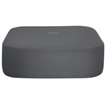 Bestway Housse Gris 230 x 230 x 71 cm PVC et POM