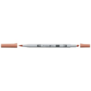 Marqueur base alcool double pointe abt pro 912 cerise pâle x 6 tombow