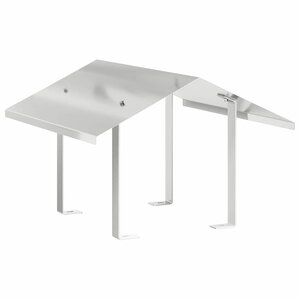 vidaXL Hotte de cheminée Argent 50 x 50 x 37 cm Acier inoxydable