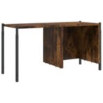 vidaXL Bibliothèque chêne fumé 72x28x172 cm bois d'ingénierie