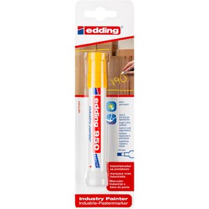 Marqueur spécial industrie 950 blister de 1 jaune 10 mm EDDING