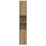 vidaXL Ensemble de meubles salle de bain 4 Pièces bois d'ingénierie