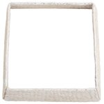 vidaXL Collier de sapin de Noël Blanc 70 x 70 x 28 cm Jacinthe d'eau