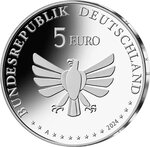 Pièce de monnaie en Cupronickel 5 Euro g 9 68 Millésime 2024 Wonderful world of insects GREEK HOVERFLY