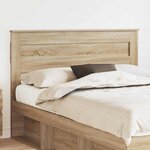 vidaXL Tête de lit Chêne Sonoma 150 cm Bois d'ingénierie