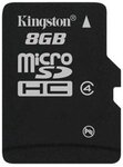 Carte mémoire Micro SD Kingston 8Go SDHC Class 4