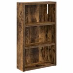 vidaXL Armoire murale de salle de bain Chêne Fumé 30 x 10 x 50 cm