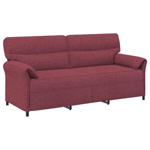 vidaXL Canapé 100 polyester cadre en métal MDF Contreplaqué