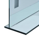 vidaXL Miroir mural à LED pour salle de bains avec étagère 50x70 cm