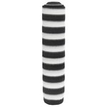 vidaXL Filet brise-vue anthracite et blanc 1 8x10 m PEHD 75 g/m²