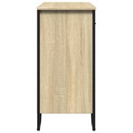vidaXL Buffet chêne sonoma 79 5x35 5x74 5 cm bois d'ingénierie
