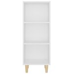 vidaXL Buffet Blanc 34 5x32 5x90 cm Bois d'ingénierie