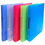 Classeur 2 anneaux 20 mm polypropylène Chromaline - A4, couleurs aléatoires EXACOMPTA